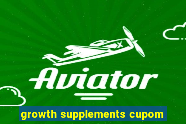 growth supplements cupom